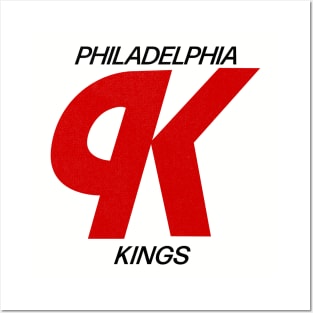 Defunct Philadelphia Kings CBA Basketball 1980 Posters and Art